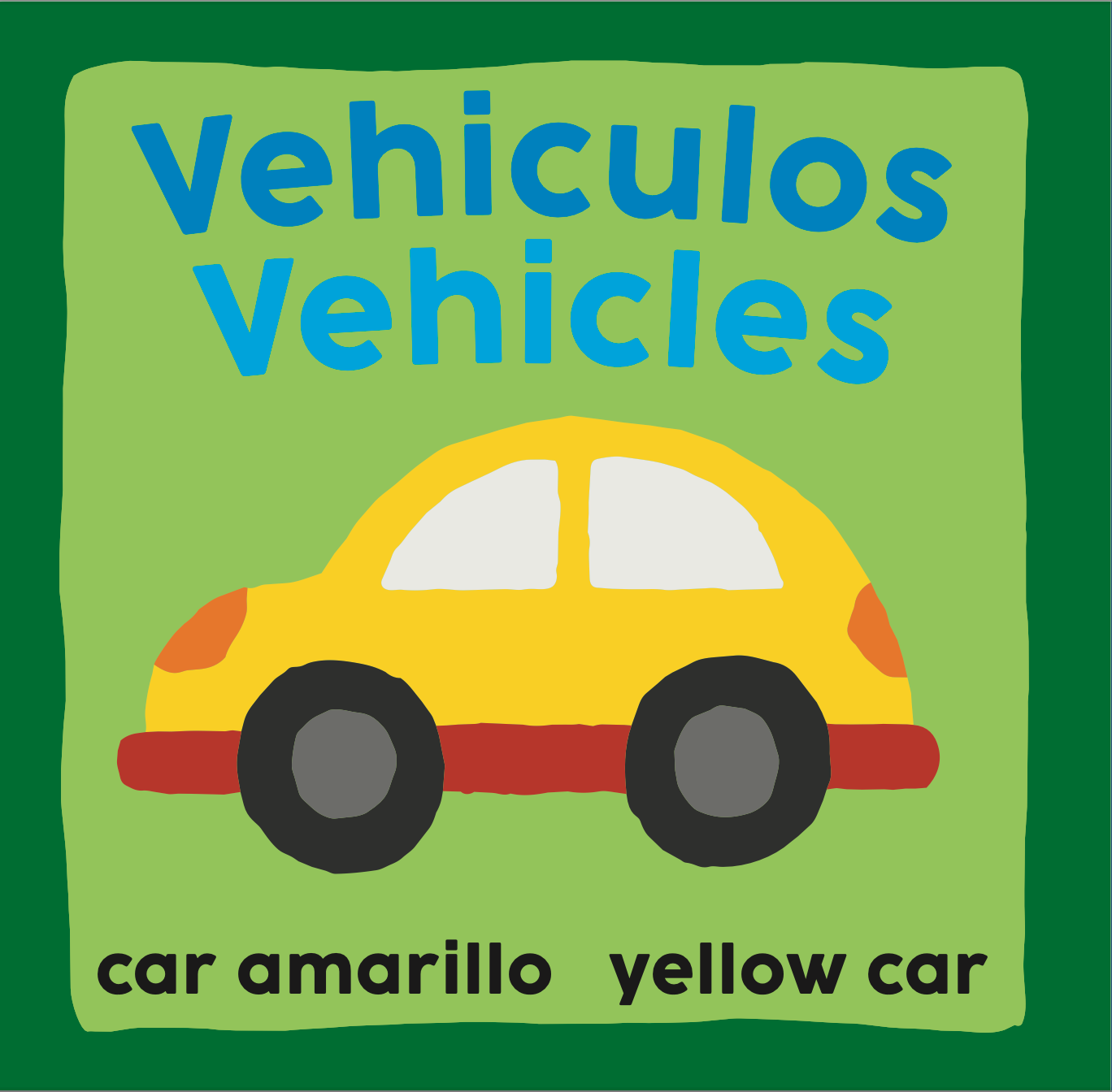 Vehicles Spanish/English (PRE-ORDER)