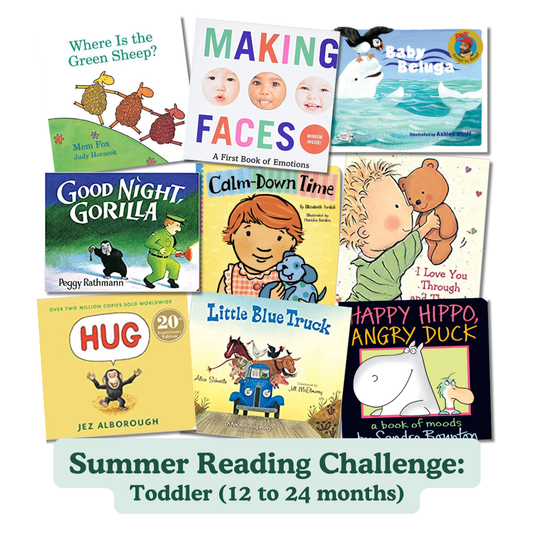 Summer Reading Challenge: Toddler (12 to 24 months)