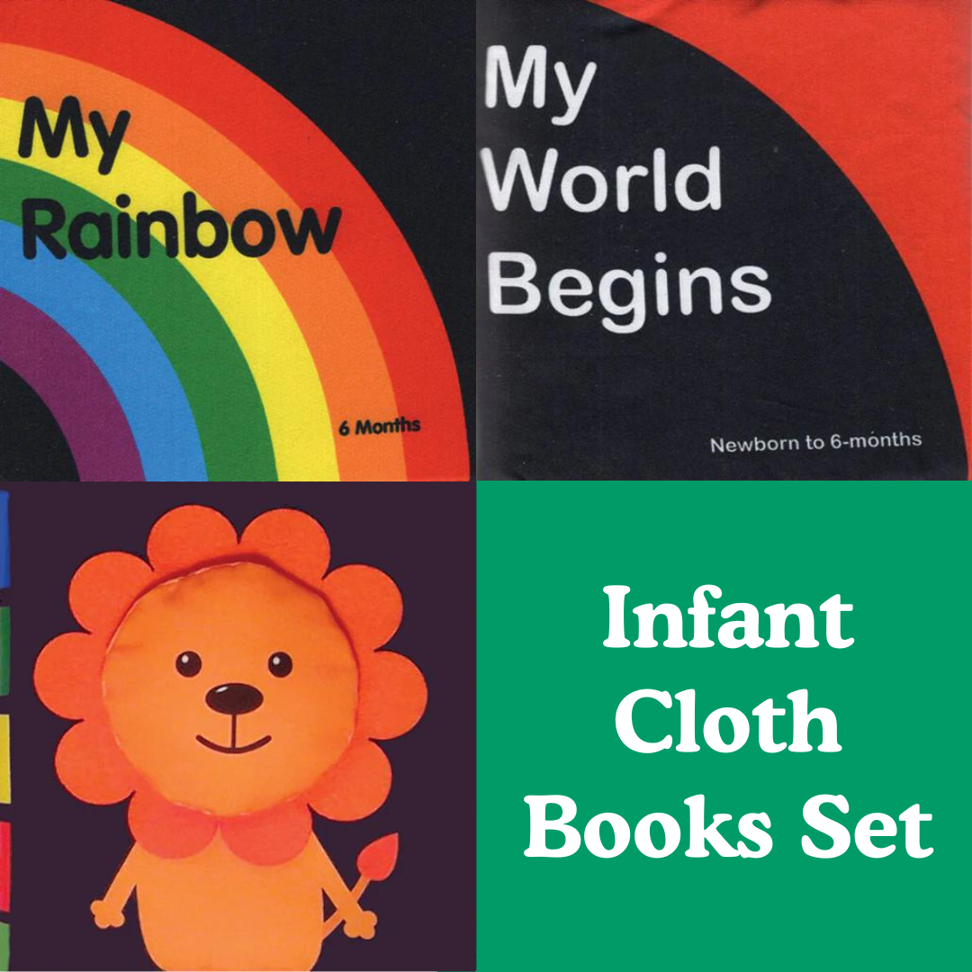 Infant Cloth Books Set