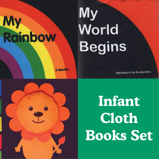 Infant Cloth Books Set