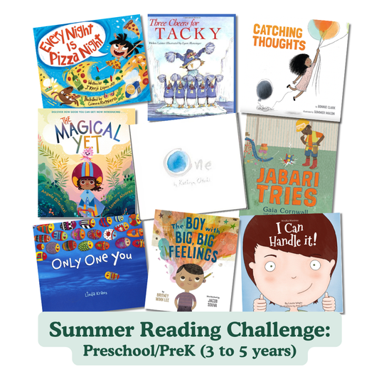 Summer Reading Challenge: Preschool/Pre-K (3 to 5 years)