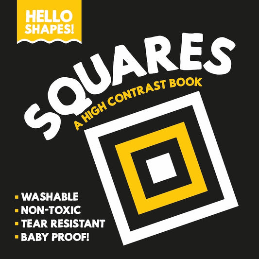 Hello Shapes: Squares (Paperback)