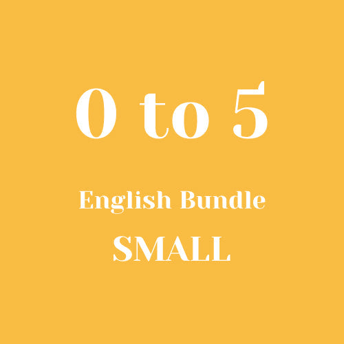 0 to 5 English - Small