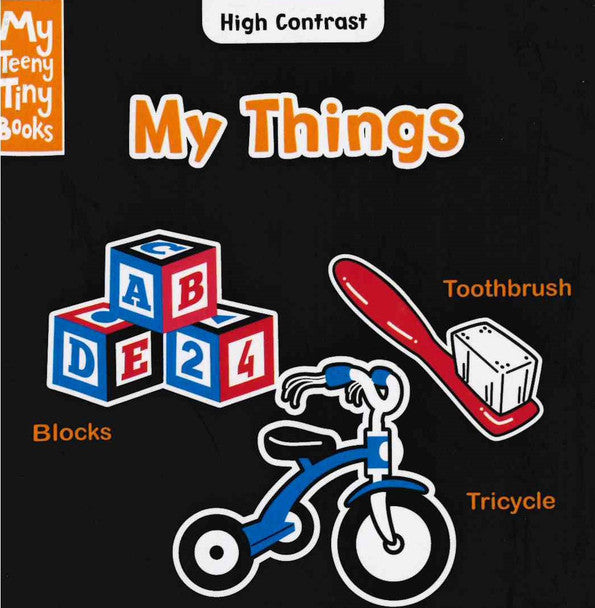 My Things: High Contrast (Chunky Board Book)