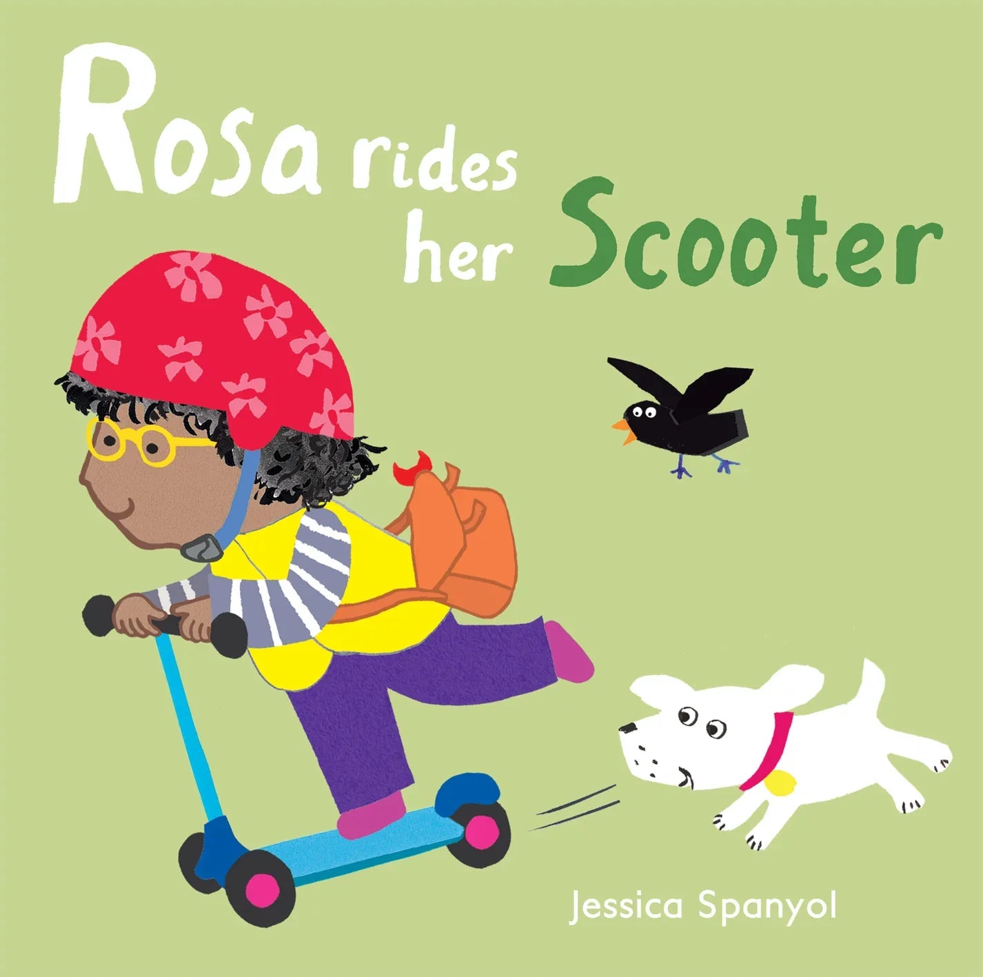 Rosa Rides Her Scooter  